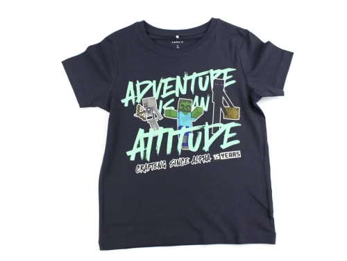 Name It india ink Minecraft t-shirt